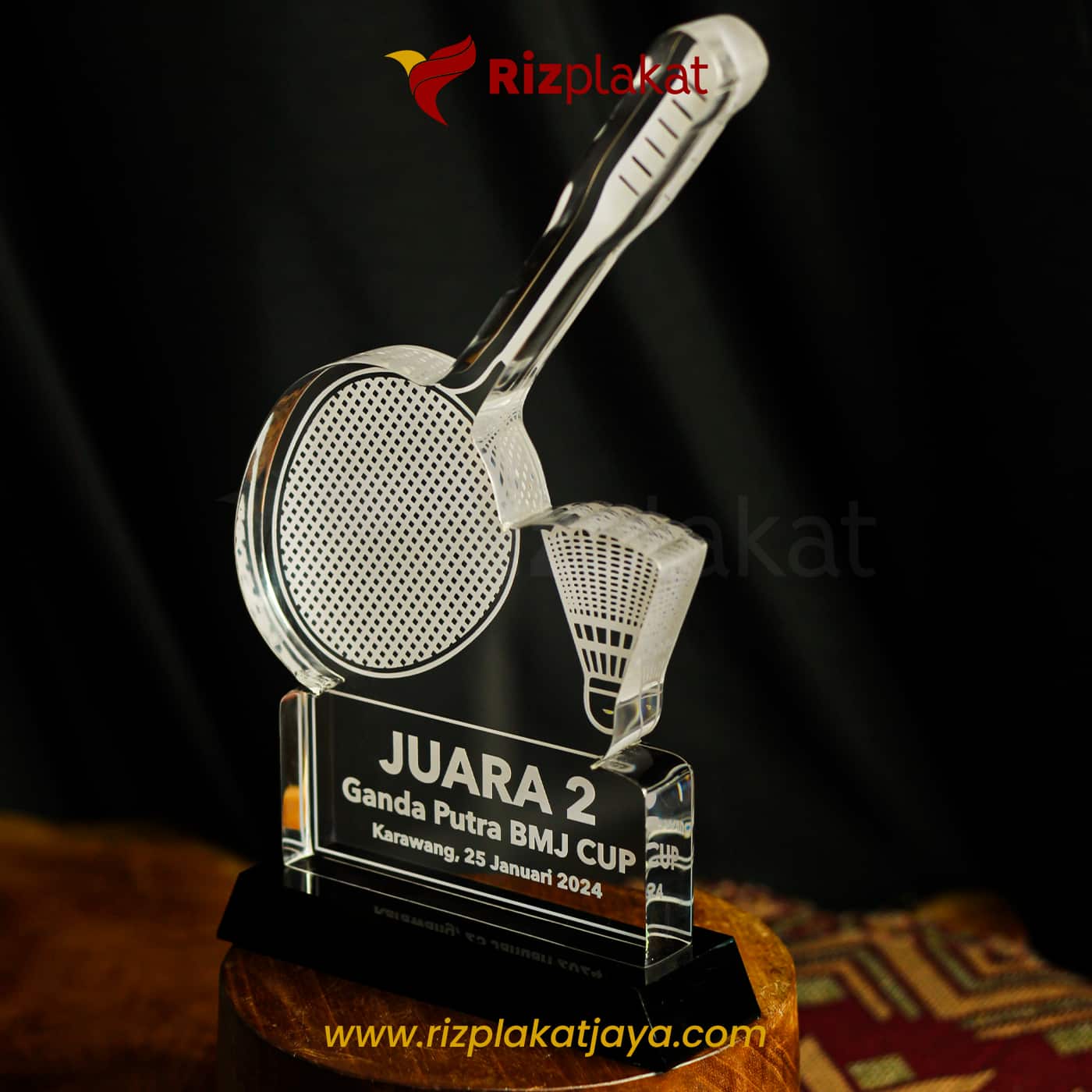 PLAKAT AKRILIK Badminton