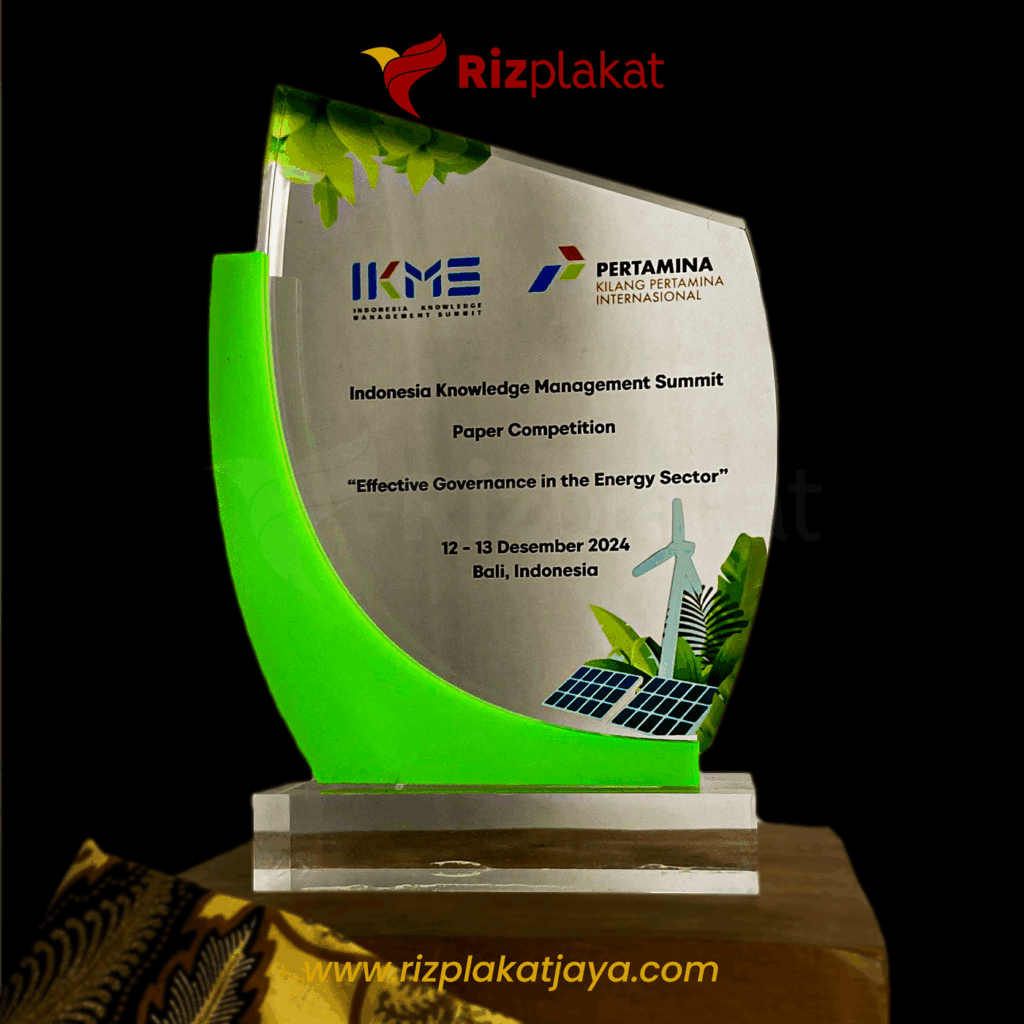 PLAKAT AKRILIK IKME PERTAMINA